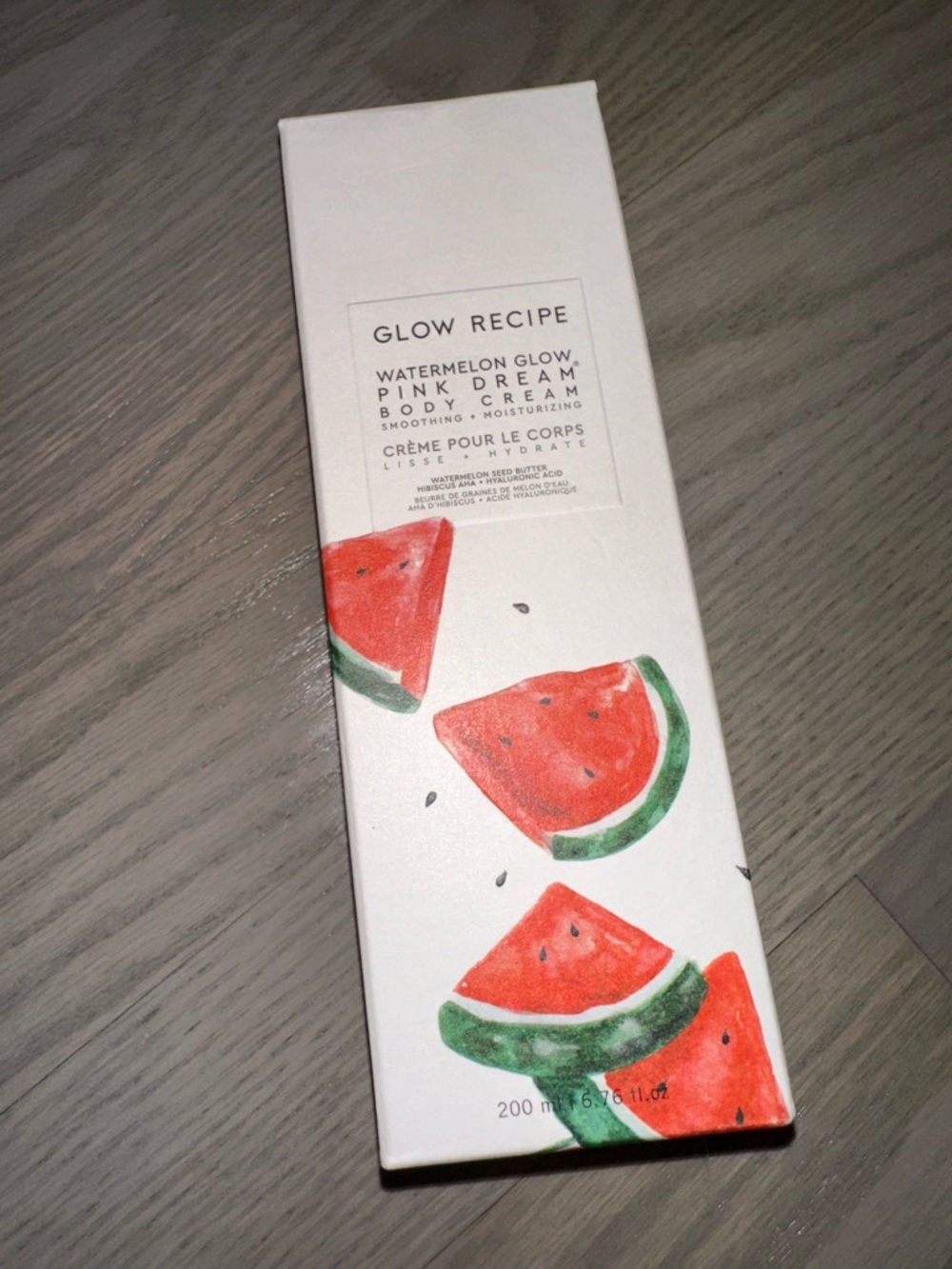 Glow Recipe Watermelon Body Cream - White, Red, Green